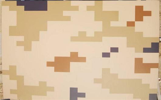 铜仁荒漠迷彩漆喷涂